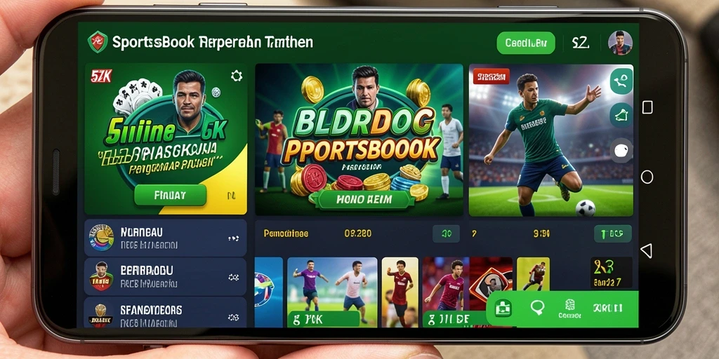 Tampilan visual permainan taruhan olahraga di 5ZK.