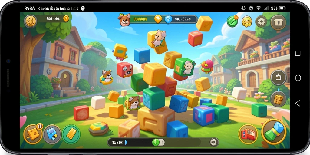 Gameplay menantang dari 898A dengan berbagai teka-teki menarik.