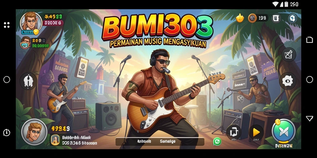 Tampilan gameplay BUMI303 yang seru dan interaktif.