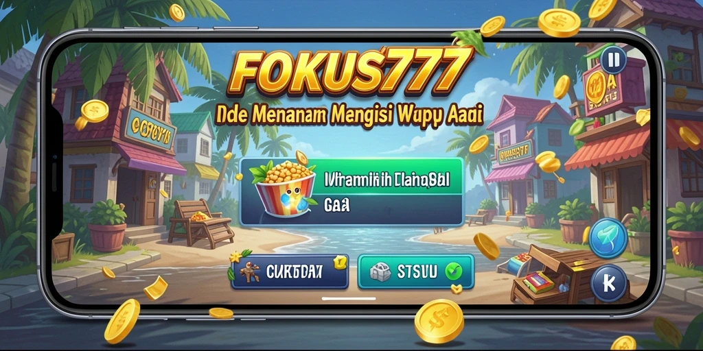 Screenshot FOKUS777 menampilkan gameplay Idle yang seru dan menarik.