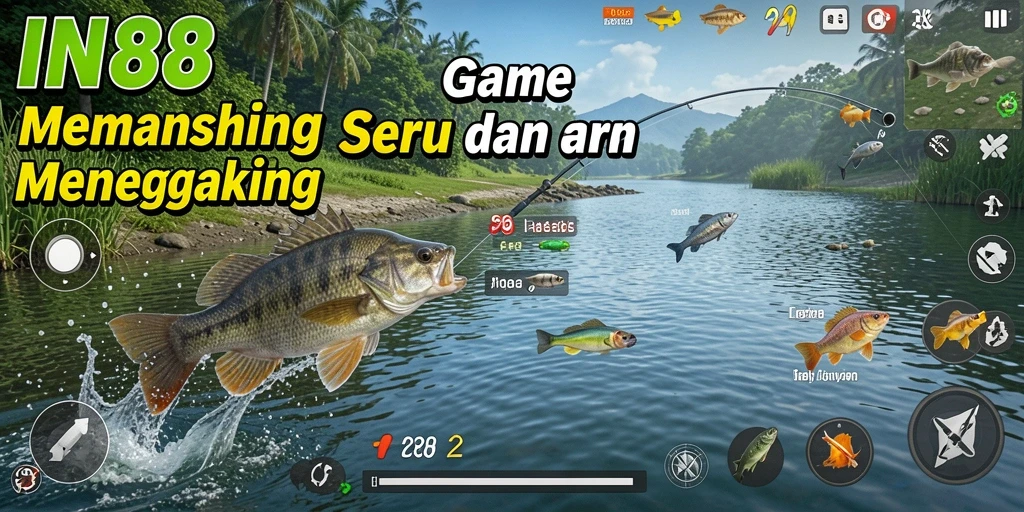 Tangkapan ikan yang menakjubkan dalam gameplay IN88.