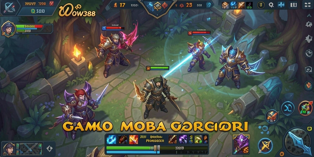 Gameplay intens WOW388 dengan pertarungan strategis yang seru.