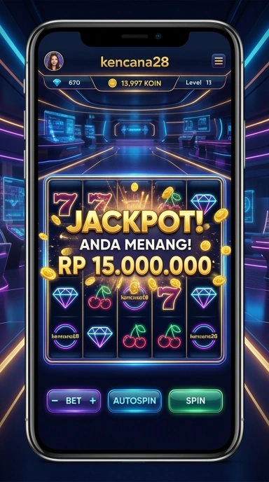 Tampilan aplikasi kencana28 yang menarik dan ramah pengguna.